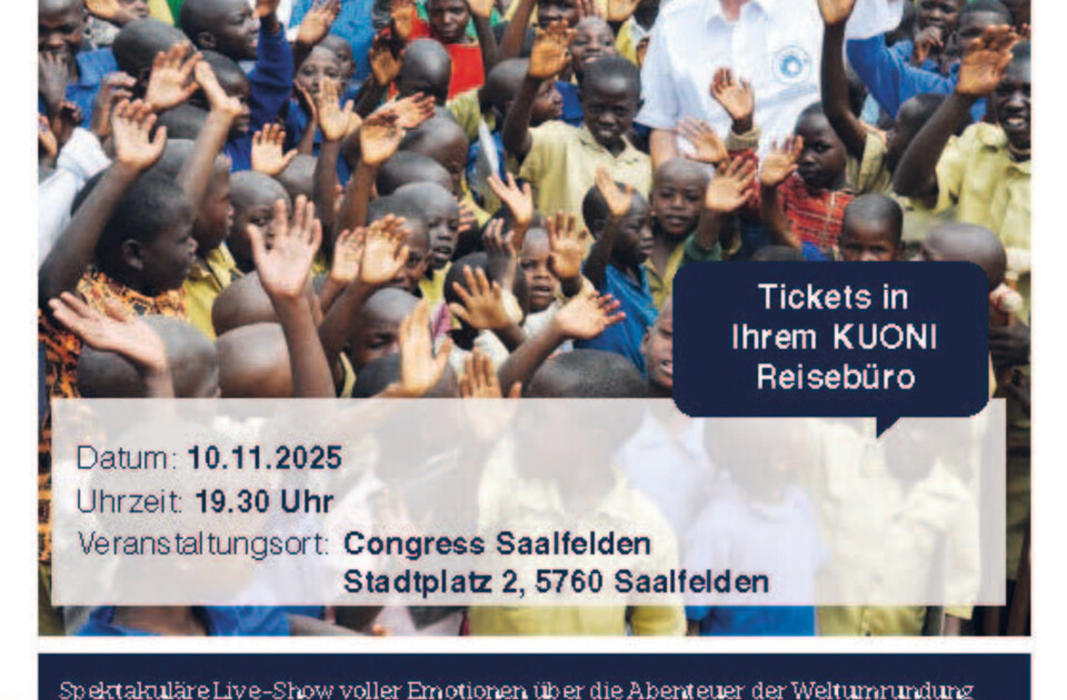 Herzliche Einladung Abenteuer Weltumrundung am 10.