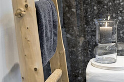 Badezimmer mit Badewanne