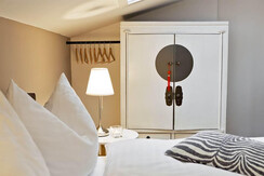 Schlafzimmer im Appartement 5