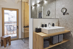 Badezimmer mit Sauna - Appartement #3