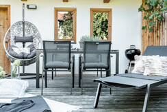 Privater umzäunter Garten mit Terrasse - App. #3