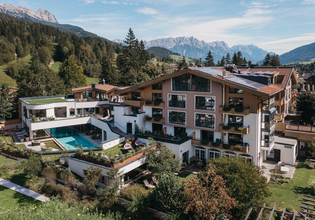 Biohotel Rupertus Haus vom Westen