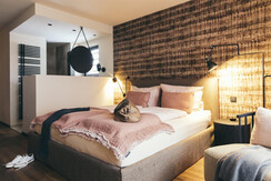 Gold Zimmer - bedroom area Gold Zimmer - bedroom area