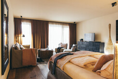 Bronze Suite - sleeping & living area Bronze Suite - sleeping & living area