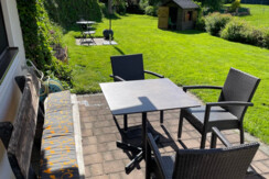 Gartenterrasse mit Markise