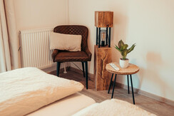 Sitzecke im Schlafzimmer