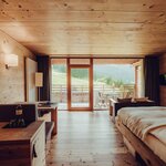 Photo of Double room, separate toilet and shower/bathtub, facing the mountains