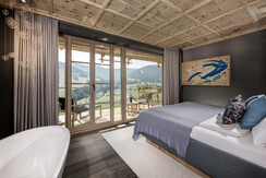 Schlafzimmer mit Badewanne Schlafzimmer mit Badewanne