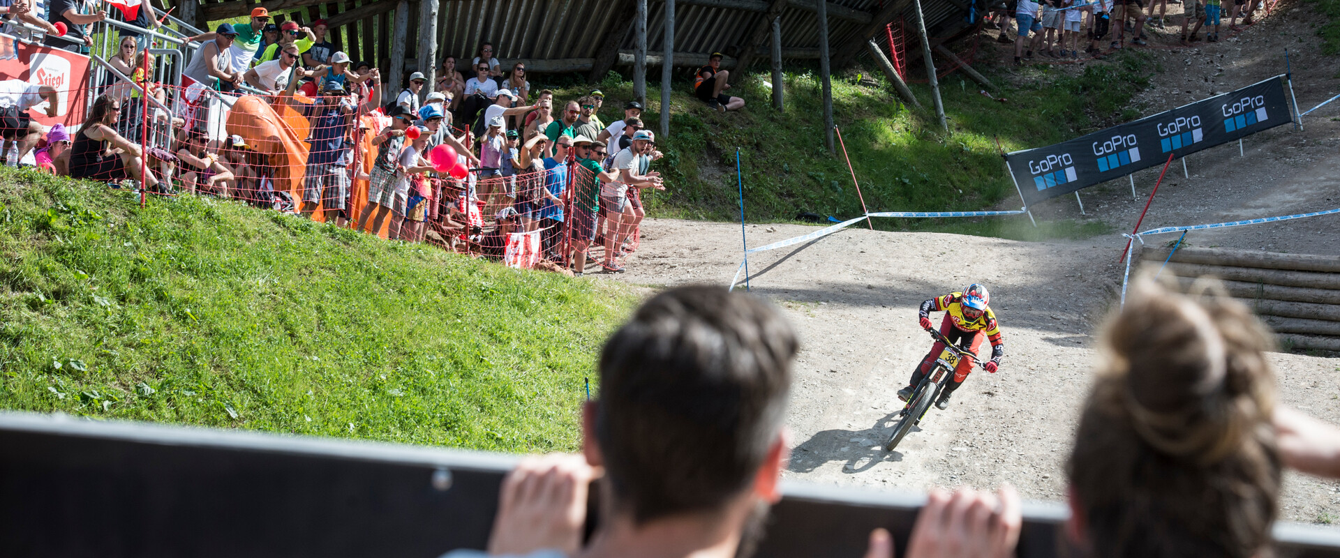 UCI MTB DHI Weltcup Finals and Out of Bounds Festival Leogang | © Stefan Voitl
